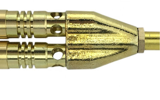 Двойной латунный факел 1300 кухни c 15cm трубки Handheld