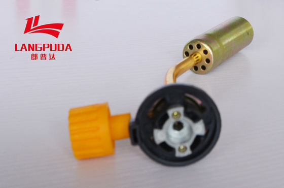 горелка факела газа кассеты 19.8cm, пламя сварочного огоня газа бутана регулируемое